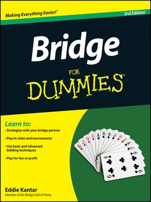 cover image of Bridge For Dummies